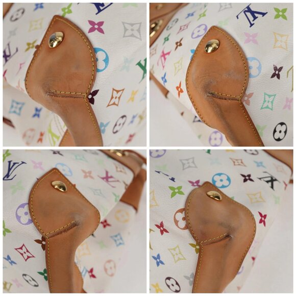 LOUIS VUITTON Monogram Multicolor Ursula Tote Bag White - Picture 16 of 16